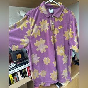 Nike Mens Polo Purple / Yellow